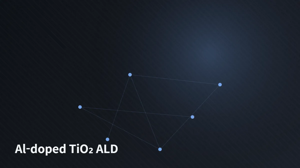 In-Situ Post-Doping Plasma Process during ALD of Al-Doped TiO₂ for Sub-Nanometer Lattice Ordering and Defect Annihilation